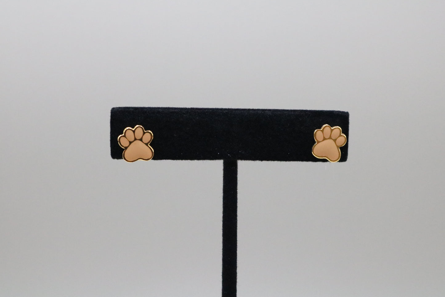 Pink Paw Earrings Handmade Earrings