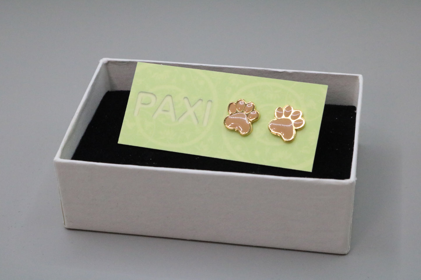 Pink Paw Earrings Handmade Earrings