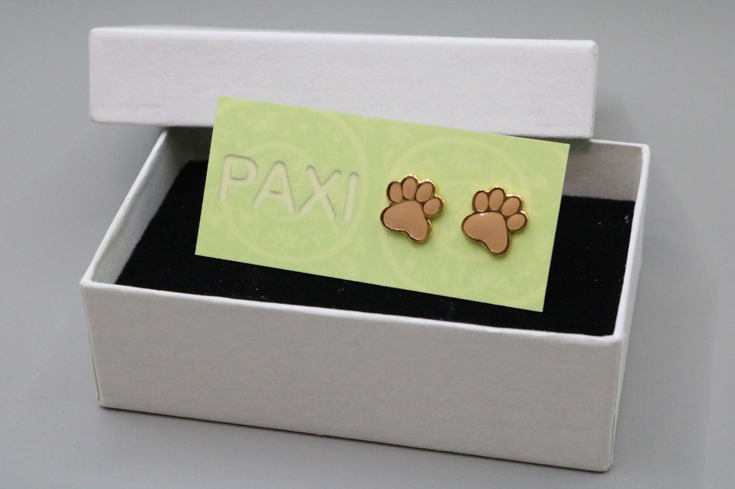 Pink Paw Earrings Handmade Earrings
