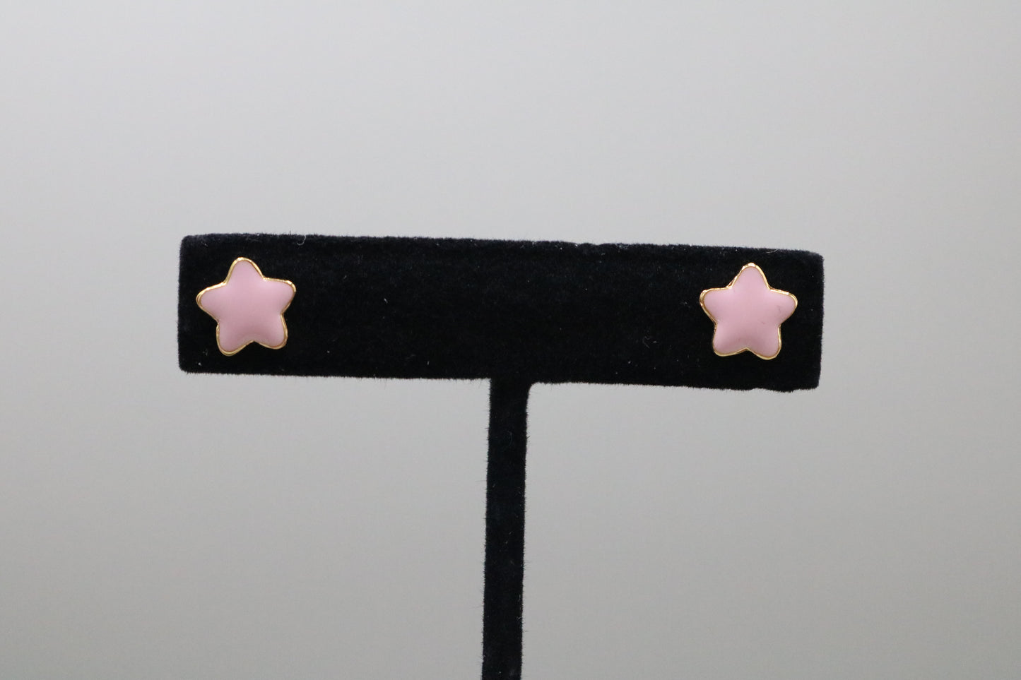 Pink Star Earrings Handmade Earrings