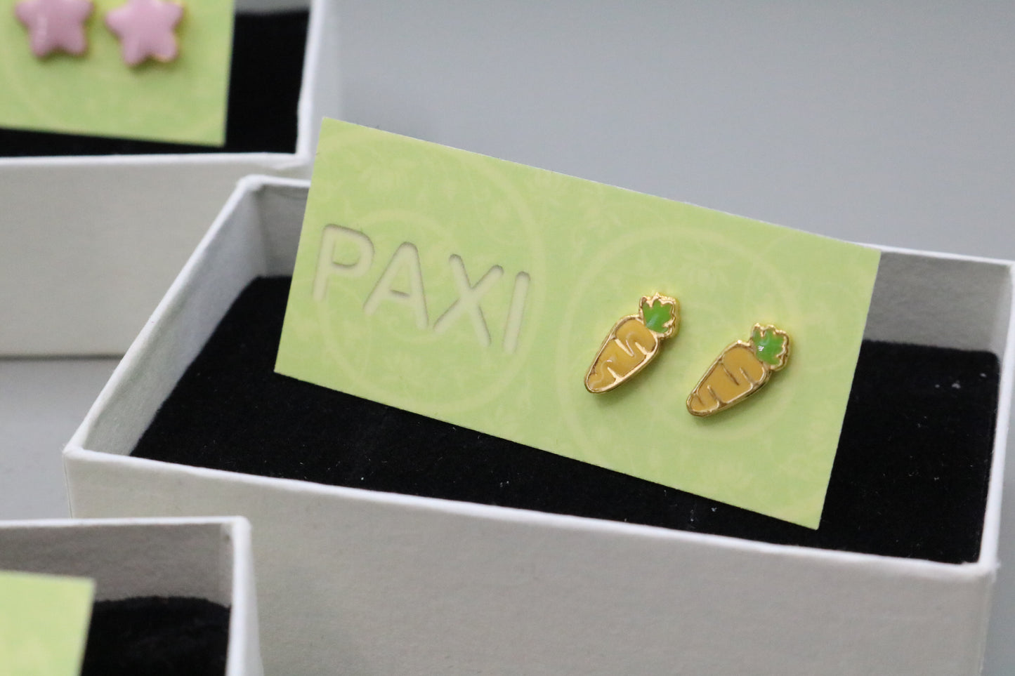 Carrot Earrings Handmade Earrings