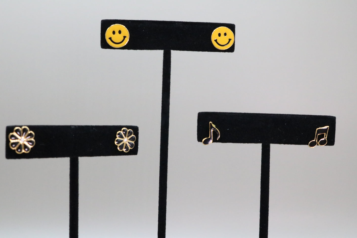 Smiley Face Fashion Earrings Handmade Earrings