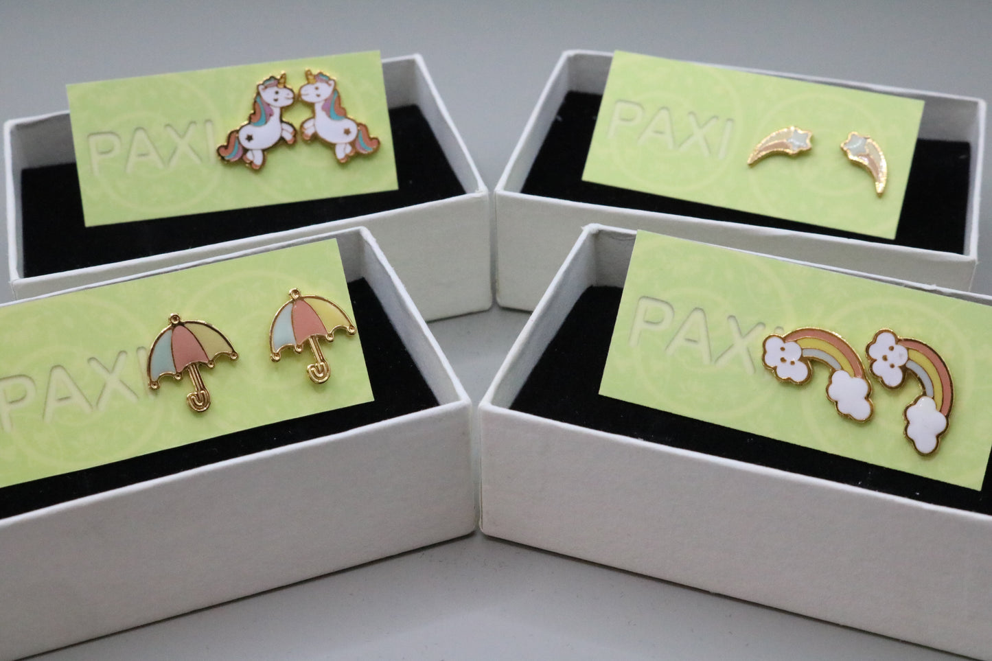 Rainbow Cloud Cute Fashion Earrings Handmade Earrings