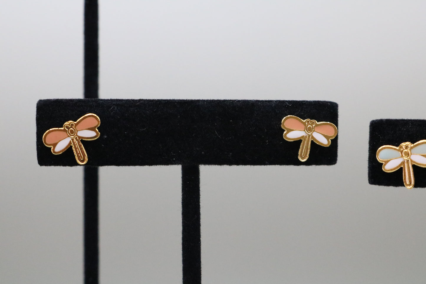 Pink Dragonfly Cute Fashion Earrings Handmade Earrings