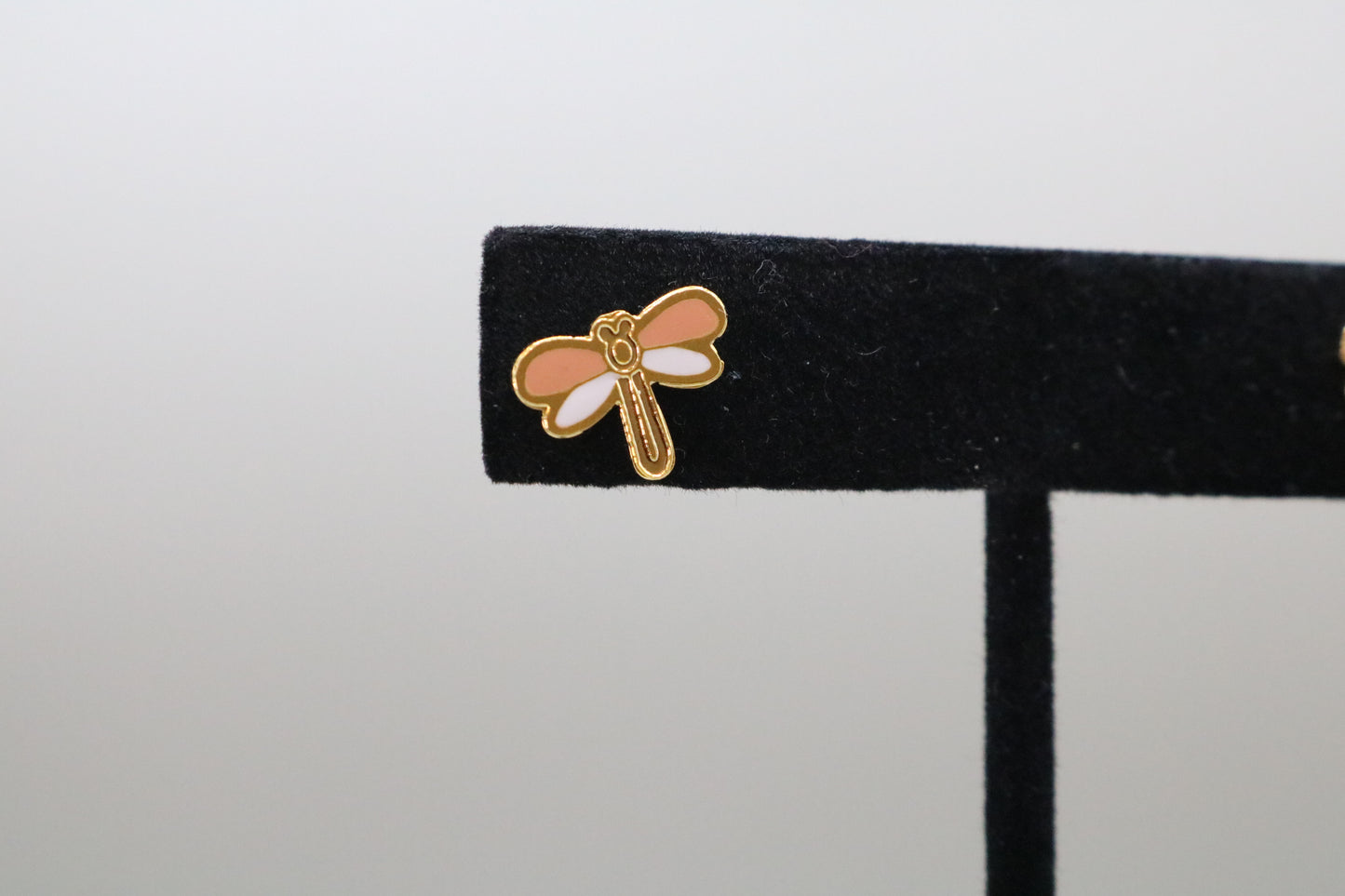 Pink Dragonfly Cute Fashion Earrings Handmade Earrings