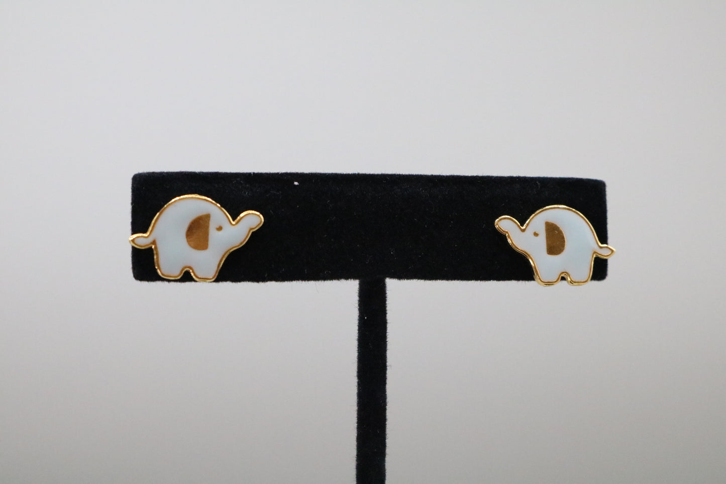 Blue Elephant Cute Fashion Earrings Handmade Earrings