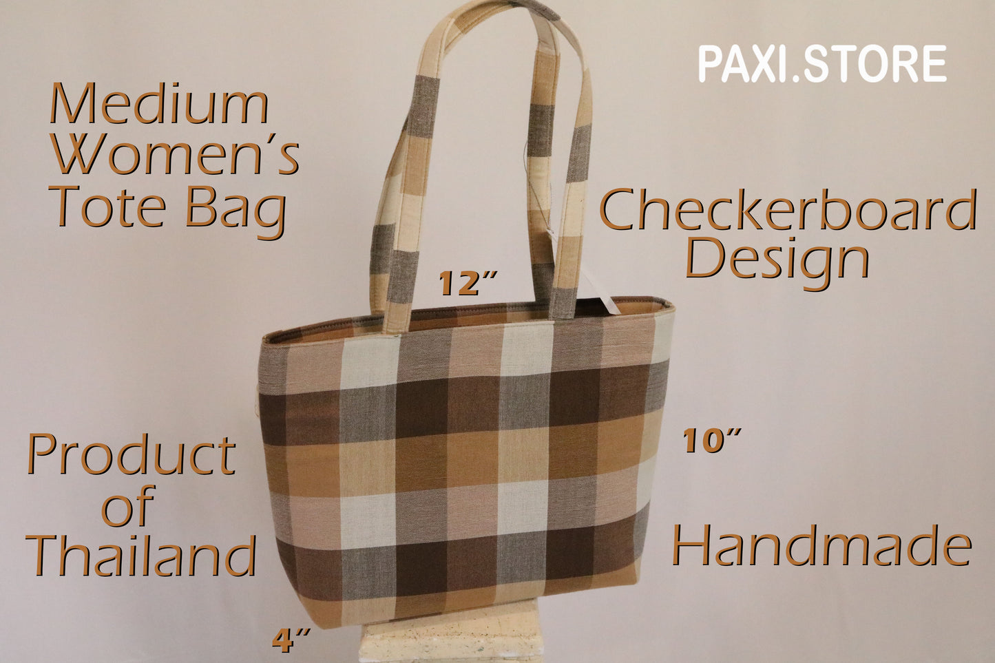 Medium Women's Tote Bag, Handmade from Thailand