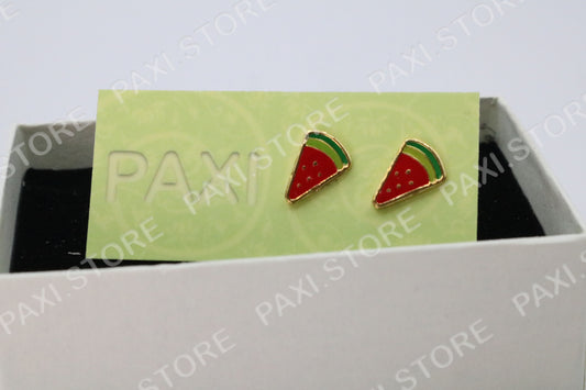 Watermelon Slice Cute Fashion Earrings Handmade Earrings