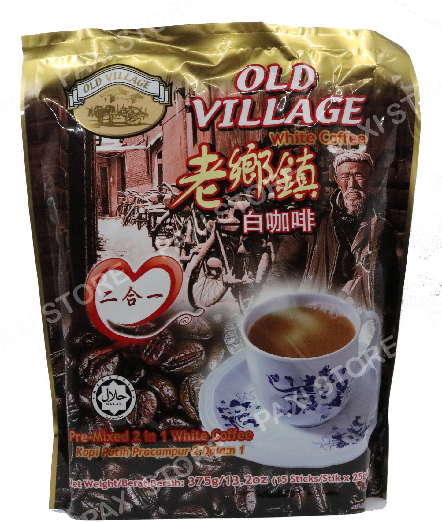 2 in 1 White Coffee by Old Village
