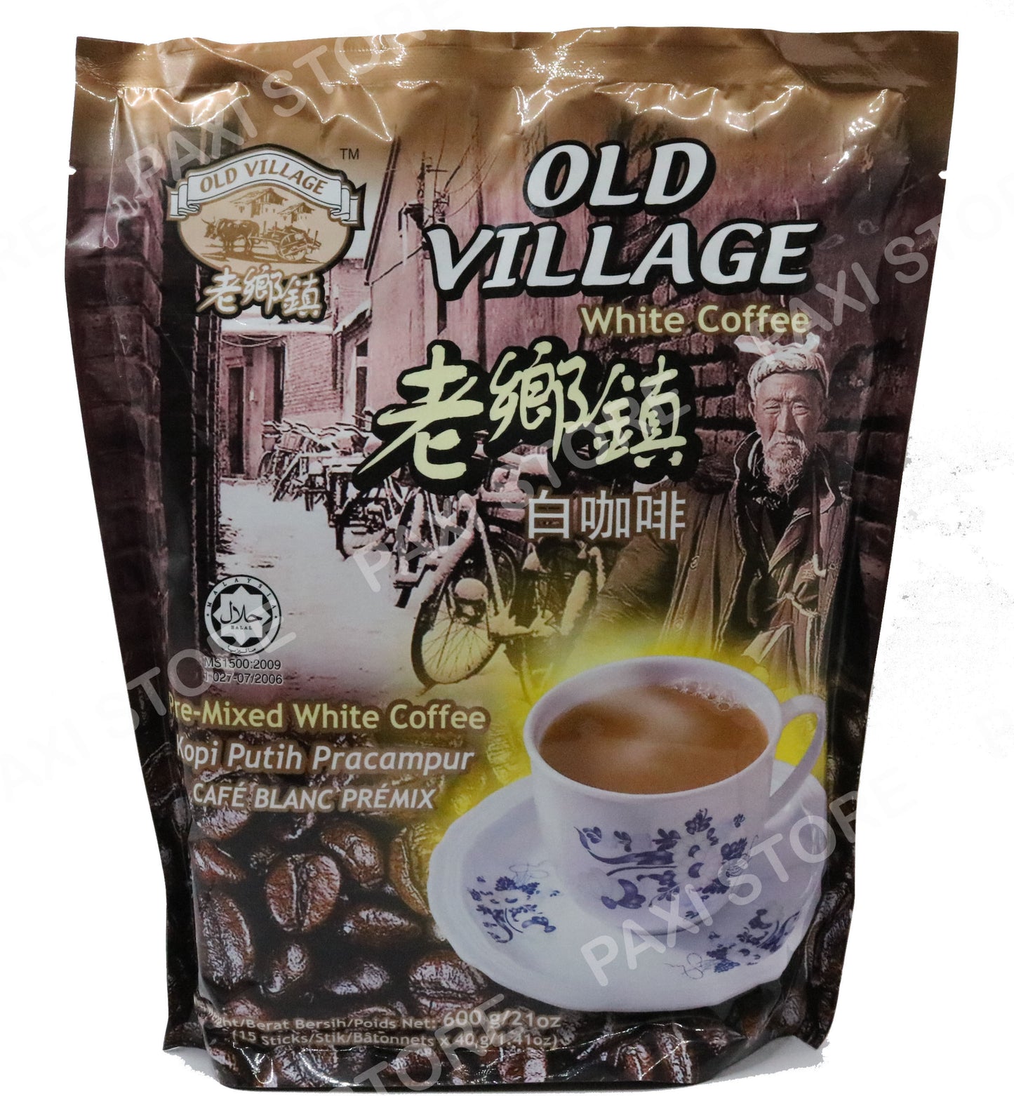 Pre-Mixed White Coffee by Old Village